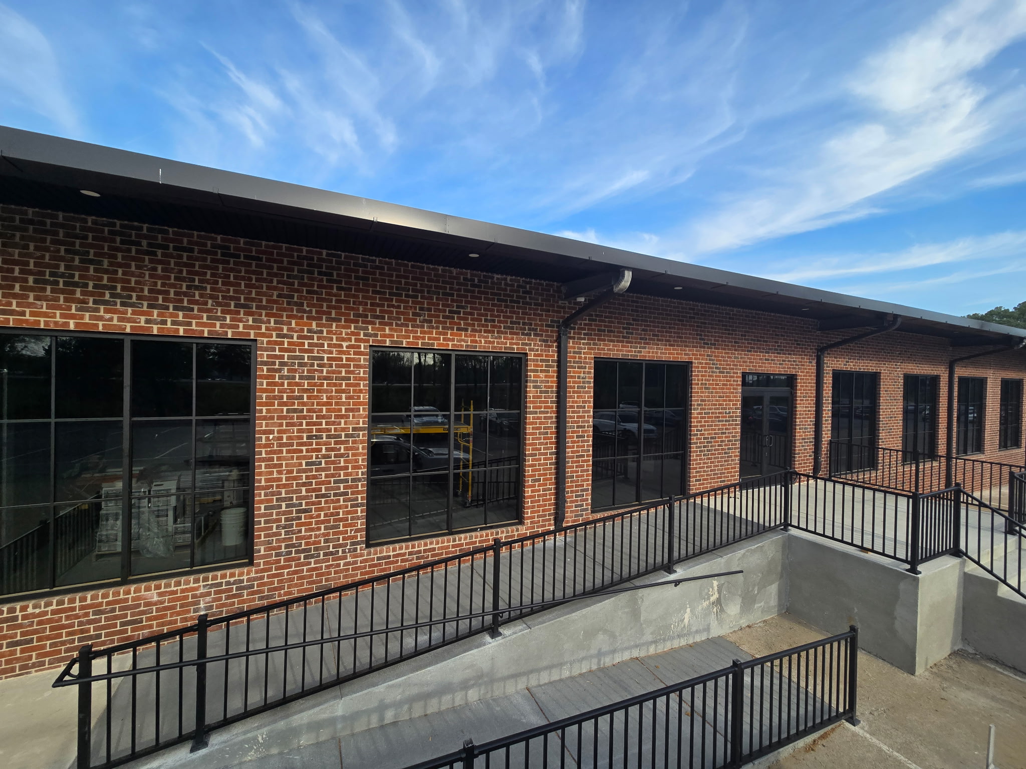 Acme Athletics commercial glass